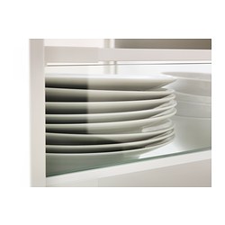 MAXIMERA - Add-on side for drawer, high, glass, 37 cm