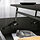 ÖSTAVALL - meja kopi yang dapat disesuaikan, hitam, 90 cm | IKEA Indonesia - PE911228_S1