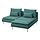 SÖDERHAMN - 2-seat sofa with chaise longue, Kelinge grey-turquoise | IKEA Indonesia - PE911249_S1