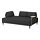 FLOTTEBO - sofa-bed with side table, Vissle dark grey, 120 cm | IKEA Indonesia - PE729789_S1