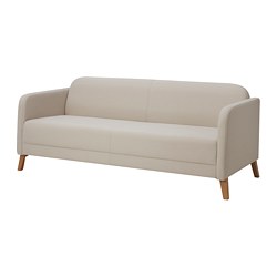 LINANÄS - 3-seat sofa, Vissle beige