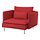SÖDERHAMN - kursi berlengan, Tonerud merah | IKEA Indonesia - PE911317_S1