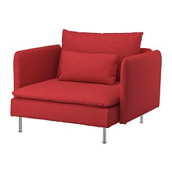 SÖDERHAMN - Armchair, Tonerud red
