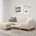 LINANÄS - 3-seat sofa, with chaise longue/Vissle beige | IKEA Indonesia - PE829459_S1