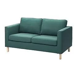 PÄRUP - Sofa 2 dudukan, Kelinge abu-abu toska