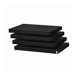 BROR - Shelf, black, 64x54 cm