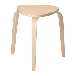 KYRRE - Bangku, kayu birch