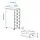 HELMER - unit laci beroda, putih, 28x69 cm | IKEA Indonesia - PE871638_S1