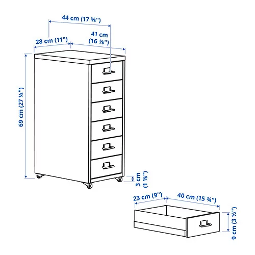 HELMER Measurement Illustration
