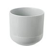 GRADVIS - Plant pot, grey, 15 cm
