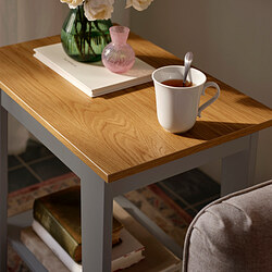 ÄMMARYD - Side table, grey, 59x40 cm