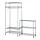 OMAR shelving unit with clothes rail