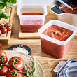 IKEA 365+ - tempat makanan, segi empat/plastik, 1.4 l | IKEA Indonesia - PE974793_S2
