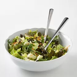 UPPLAGA - Mangkuk saji, putih, 26 cm