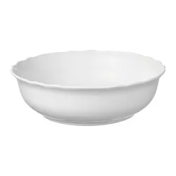 UPPLAGA - Mangkuk saji, putih, 26 cm