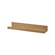 MOSSLANDA - Picture ledge, oak effect, 55 cm