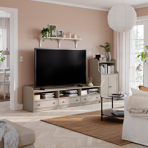 HAUGA TV/storage combination