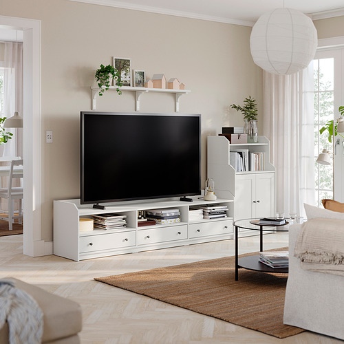 HAUGA TV/storage combination