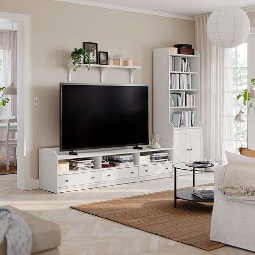 HAUGA TV/storage combination