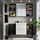 ENHET - bathroom, anthracite/white, 140x43x65 cm | IKEA Indonesia - PE784244_S1