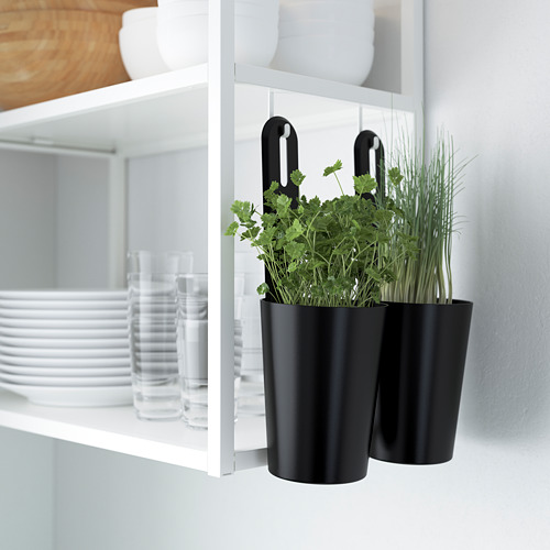 ENHET wall frame with shelves