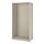 PAX - wardrobe frame, grey-beige, 100x58x201 cm | IKEA Indonesia - PE835714_S1