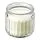 JÄMLIK - scented candle in glass, Vanilla/light beige, 12 hr | IKEA Indonesia - PE940216_S1