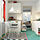 VIHALS - meja, putih/putih, 74x74 cm | IKEA Indonesia - PE974917_S1