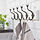 LANDKRABBA - gantungan dengan 5 pengait, putih, 50 cm | IKEA Indonesia - PE871877_S1