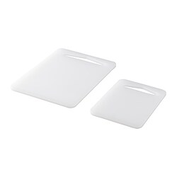 LEGITIM - Chopping board, set of 2, white