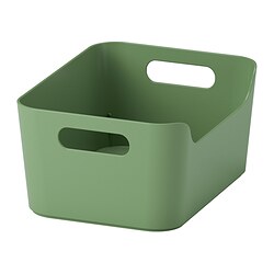 UPPDATERA - Box, green, 24x17 cm