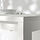 VIHALS - meja, putih/putih, 125x74 cm | IKEA Indonesia - PE974988_S1