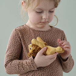 DJUNGELSKOG - Boneka, mini/singa, 13 cm