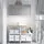 ENHET - storage combination, white/grey frame, 123x63.5x201.5 cm | IKEA Indonesia - PE784520_S1