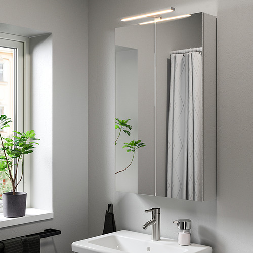 VÅTHULT lampu LED kabinet/kaca