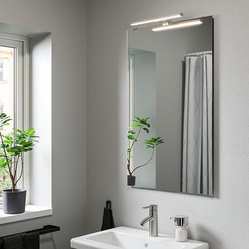 VÅTHULT lampu LED kabinet/kaca