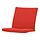 POÄNG - Bantal kursi dengan sandaran rendah, Vissle merah | IKEA Indonesia - PE940381_S1