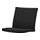 POÄNG - armchair cushion with low back, Vissle black | IKEA Indonesia - PE940383_S1