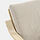 POÄNG - armchair cushion with low back, Katorp natural colour/beige | IKEA Indonesia - PE940388_S1