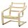 POÄNG - armchair frame with low back, birch veneer | IKEA Indonesia - PE940403_S1