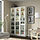 BILLY/OXBERG bookcase with glass-doors