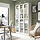 BILLY/OXBERG bookcase with glass-doors