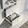 KALLAX shelving unit with 4 inserts