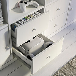 KALLAX - Insert with 2 drawers, white, 33x33 cm