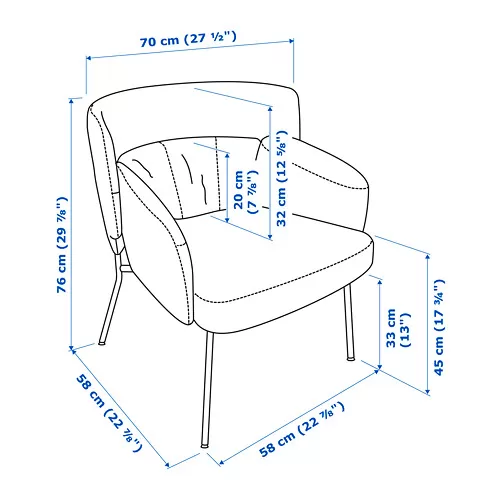 BINGSTA Measurement Illustration