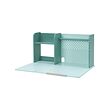 BERGLÄRKA - desk top and shelf, turquoise, 100x70 cm | IKEA Indonesia - PE871938_S2