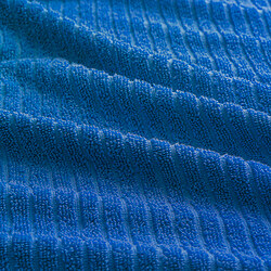 VÅGSJÖN - Washcloth, bright blue, 30x30 cm