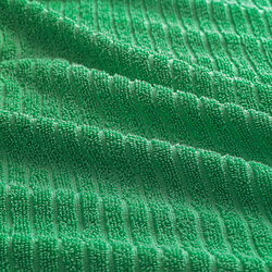 VÅGSJÖN - Hand towel, bright green, 40x70 cm