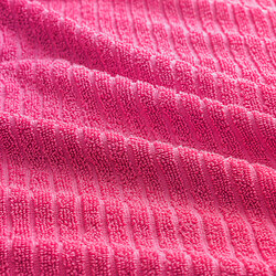 VÅGSJÖN - Hand towel, bright pink, 40x70 cm