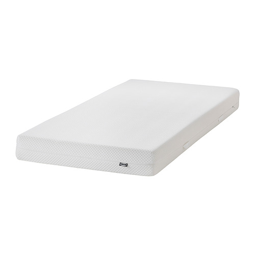 MALM bed frame with mattress